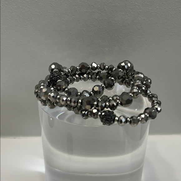 Jewelry - Elegant Silver Beaded Bracelet